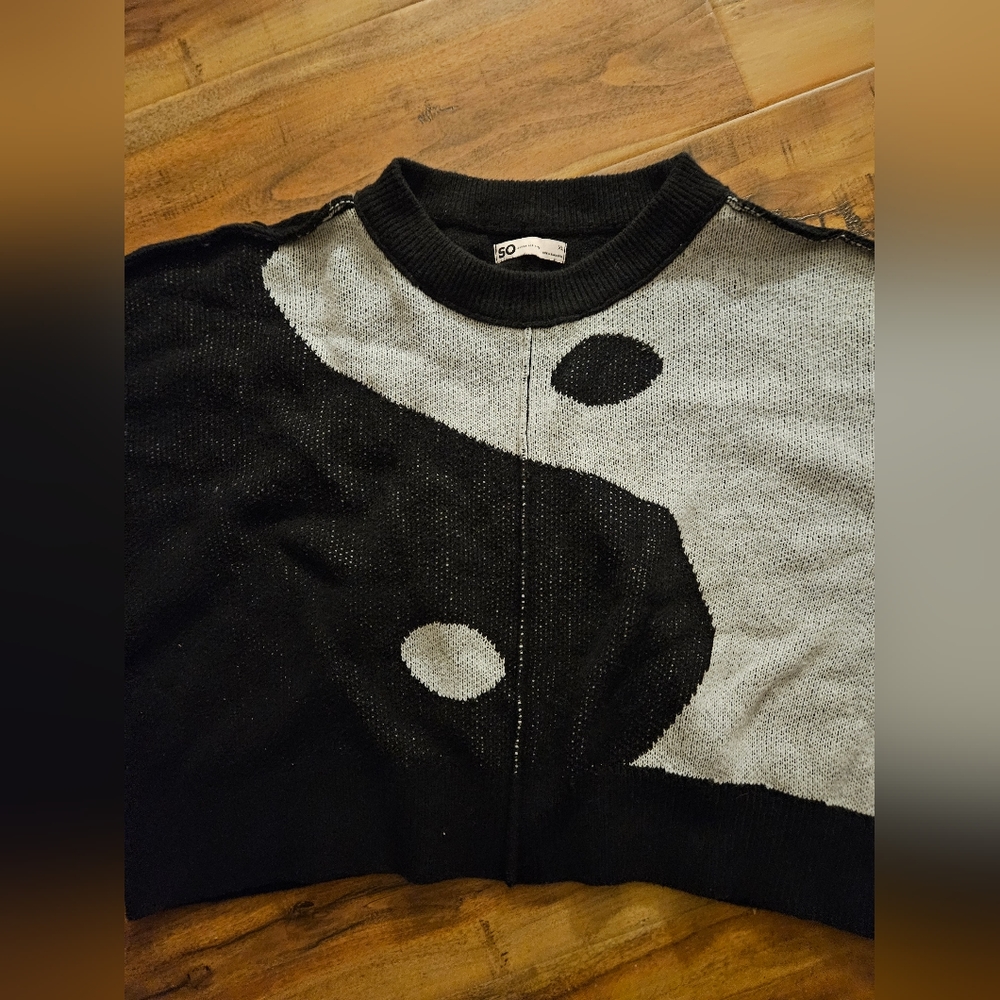 SO Goods for Life Ying Yang Sweater